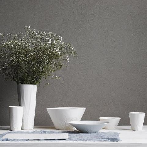 Classic White Ceramic Pasta Bowl Set of 4 - Paper