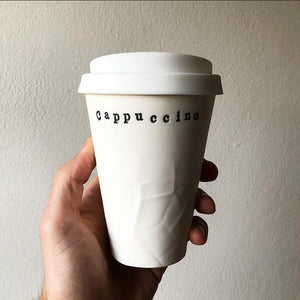 Personalised Paper Series Keep Cup Black Lettering