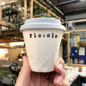 Personalised Paper Series Keep Cup Black Lettering