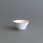 Orange Ceramic Dessert/Breakfast Bowl - Paper