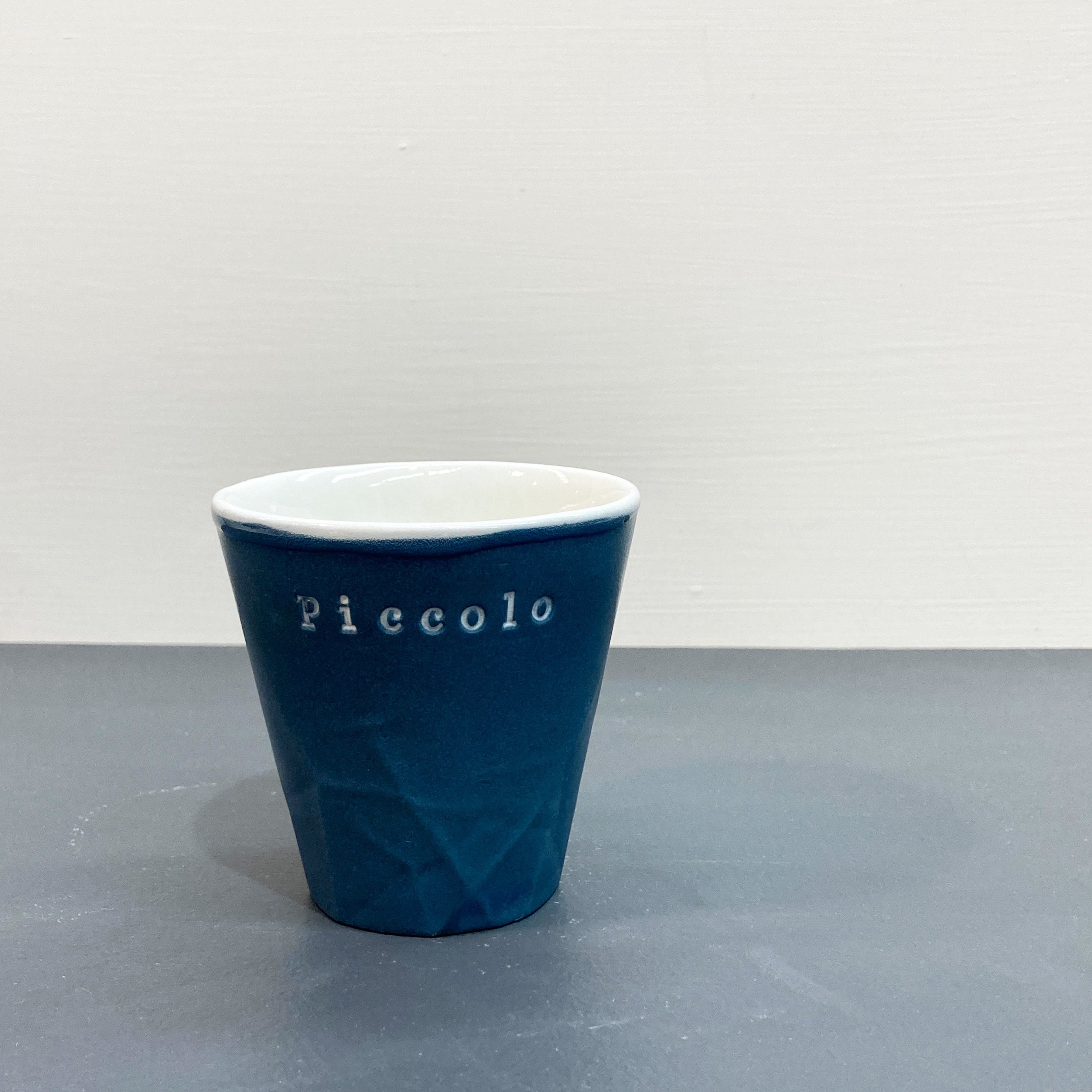 Ceramic Blue Personalised Paper Series Keep Cup